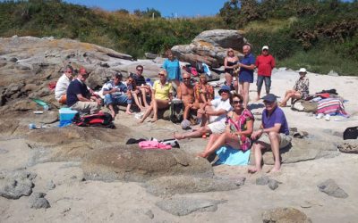 Pique-nique à Chausey 2014